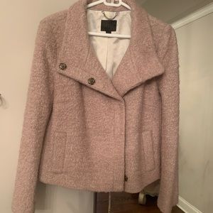 Gorgeous pale pink Wool Jacket!